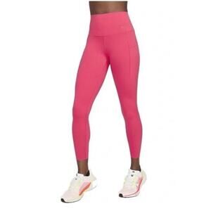 Nike Women's Bright Pink High-Rise Leggings